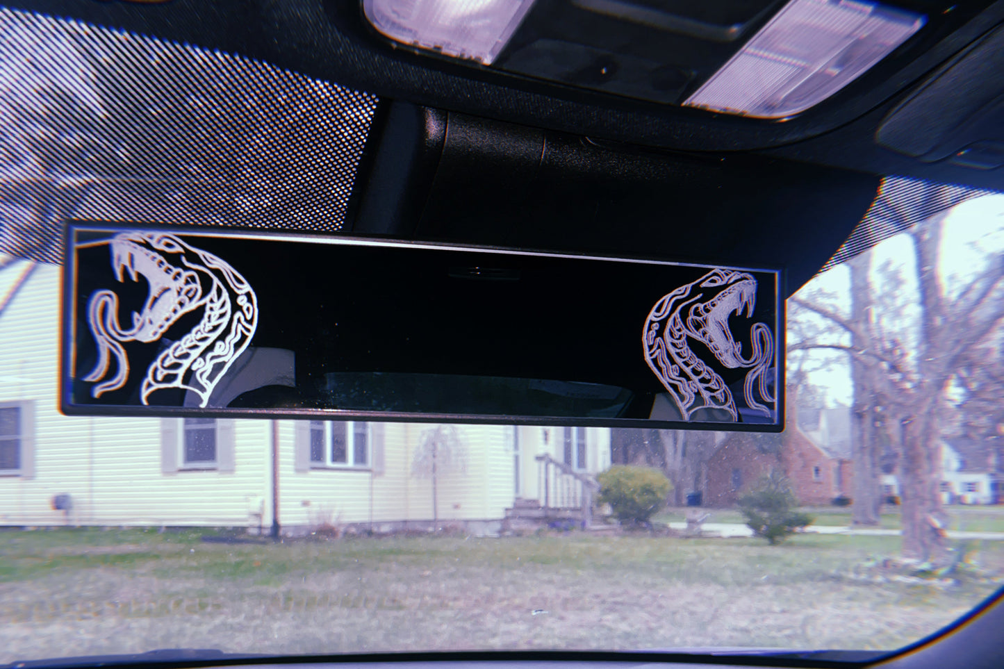 Custom Engraved Rear View Mirror