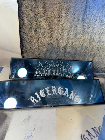 Custom Engraved Rear View Mirror