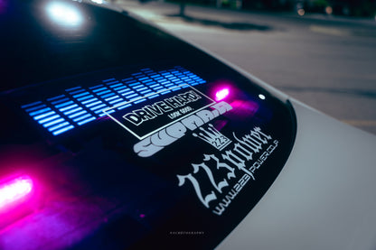 Set of 2 supma.co Logo Decals – 12"