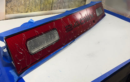 Engraved 89-94 Nissan 240SX S13 Hatch Center Tail Light Garnish Panel