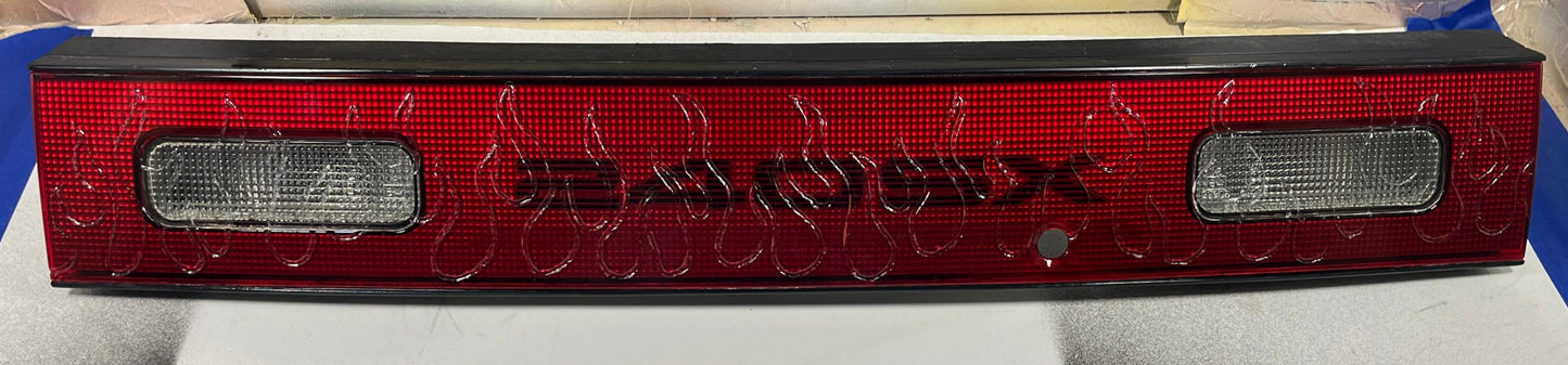Engraved 89-94 Nissan 240SX S13 Hatch Center Tail Light Garnish Panel